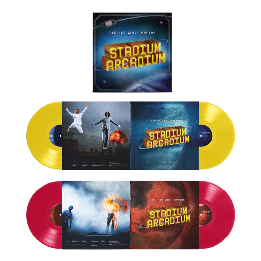 Stadium Arcadium: 20th Anniversary Limited Edition Canary Yellow & Apple Red 4LP