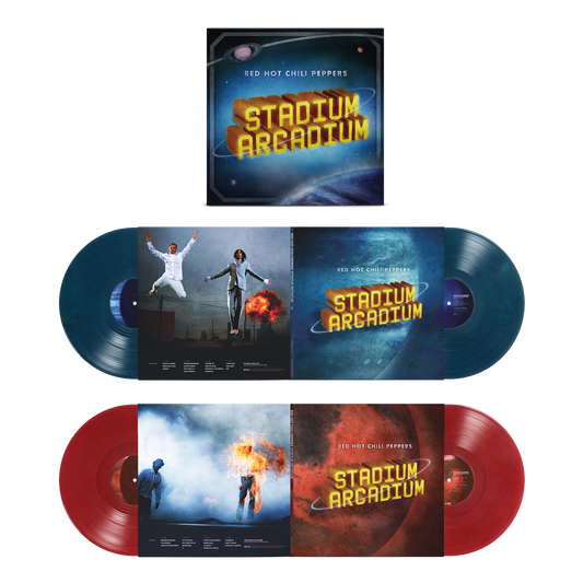 Stadium Arcadium: 20th Anniversary Limited Edition Sea Blue & Ruby Red 4LP